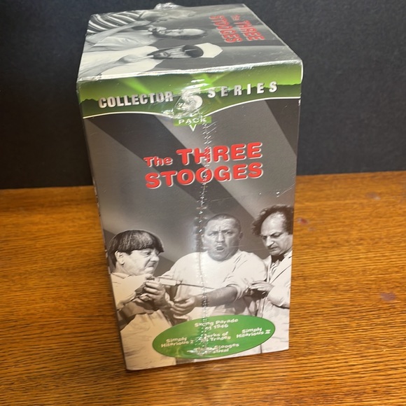 The Three Stooges VHS collectors Series, Set of 5. NWT. - Picture 4 of 6